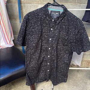 Modern Citizen Black Casual Button Down Shirt